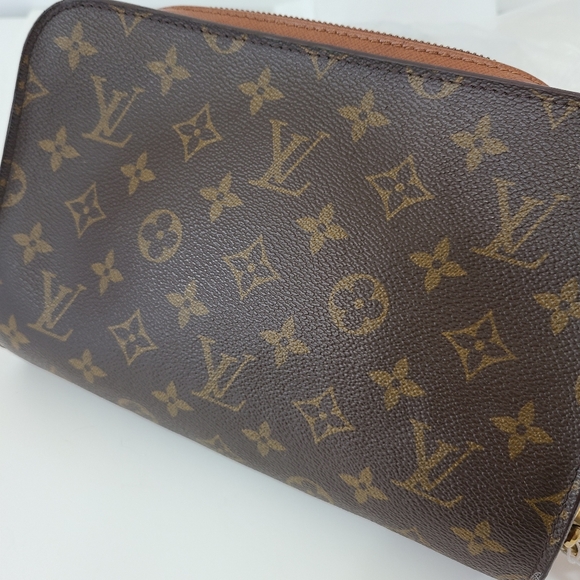 Louis Vuitton Orsay Clutch Lrg Large Monogram Monogramme Vintage VTG Leather - Picture 4 of 14